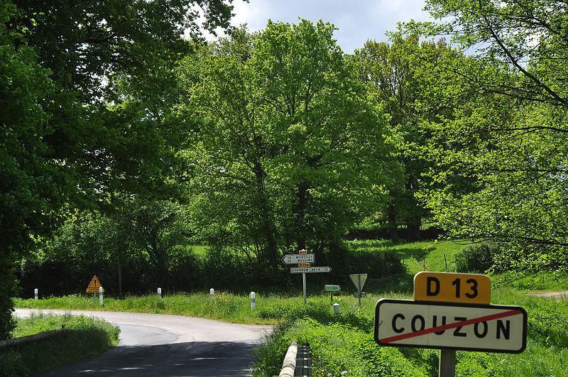 Le village de Couzon est situé dans l'Allier